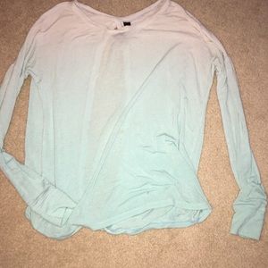 aeropostale ombré open back top